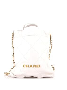 Chanel 22 Chain Backpack Quilted #263619C49B